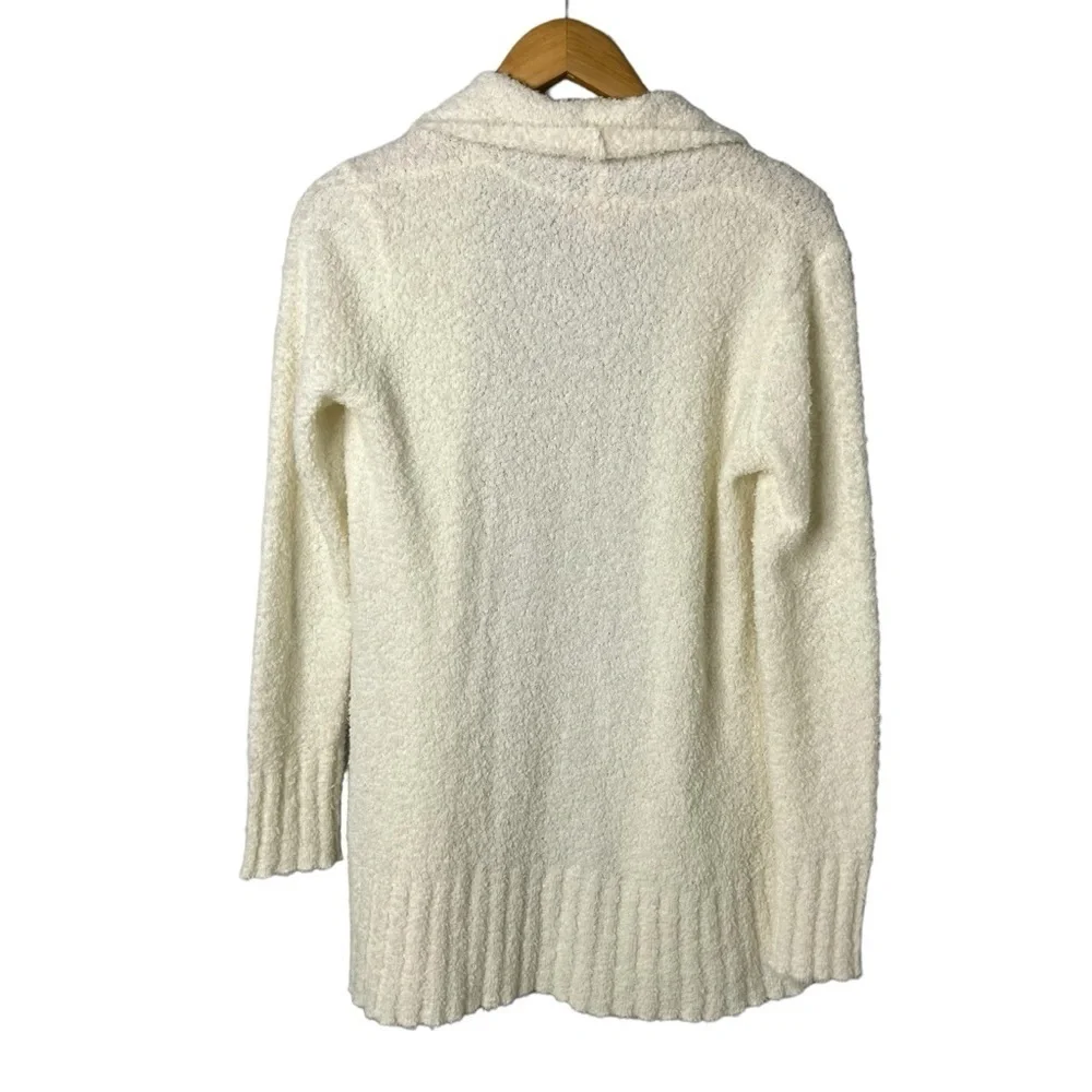 Lilly Pulitzer Zani Cardigan Cream Size Small Cozy Textured Chenille  007011 - Picture 4 of 7